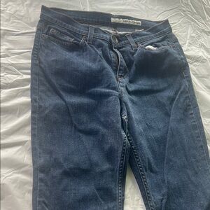 DKNY Deep Indigo Women's Straight Leg Jeans